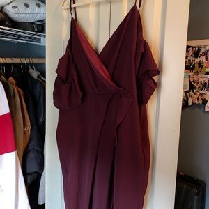 Dress in wine